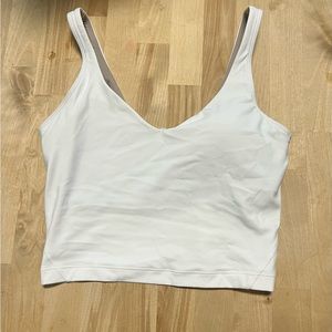 Lululemon Cropped White Align Tank